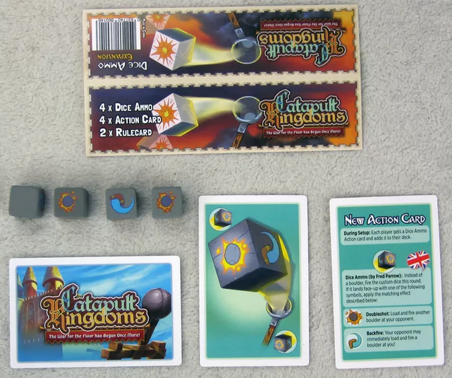 Catapult Feud Dice Ammo Expansion Kickstarter