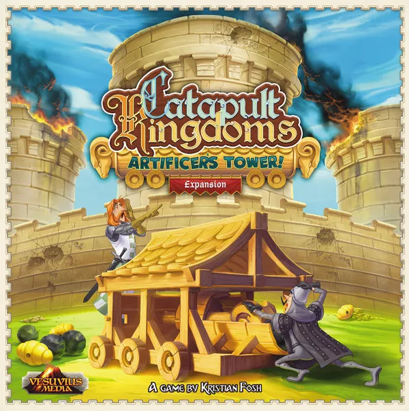 Catapult Feud Artificers Tower Expansion Kickstarter