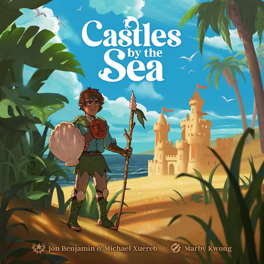 Castles by the Sea + Riptide Expansion + Wooden Upgrade Components
