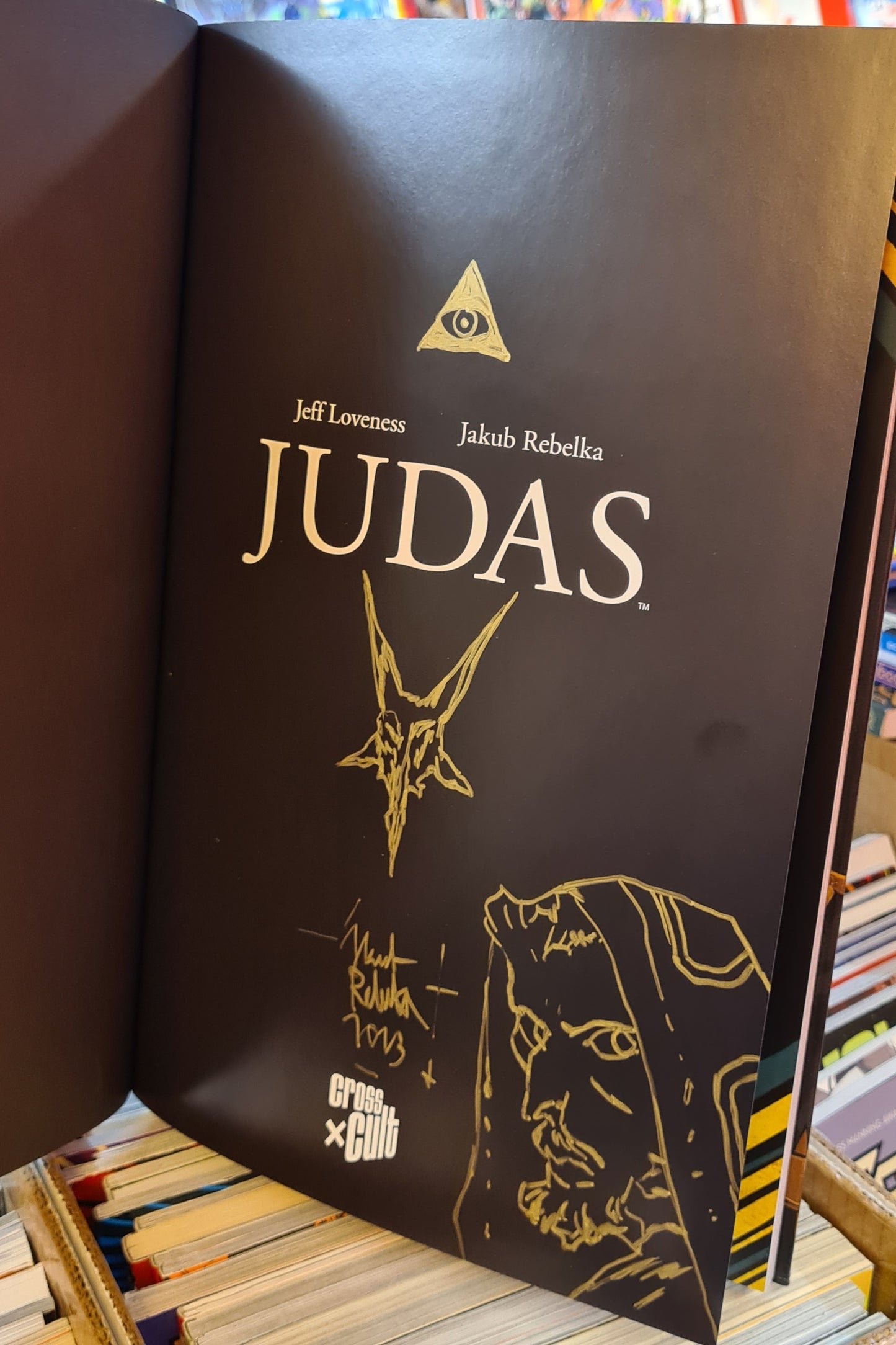 JUDAS Hardcover (Sketch 1 + Signed)