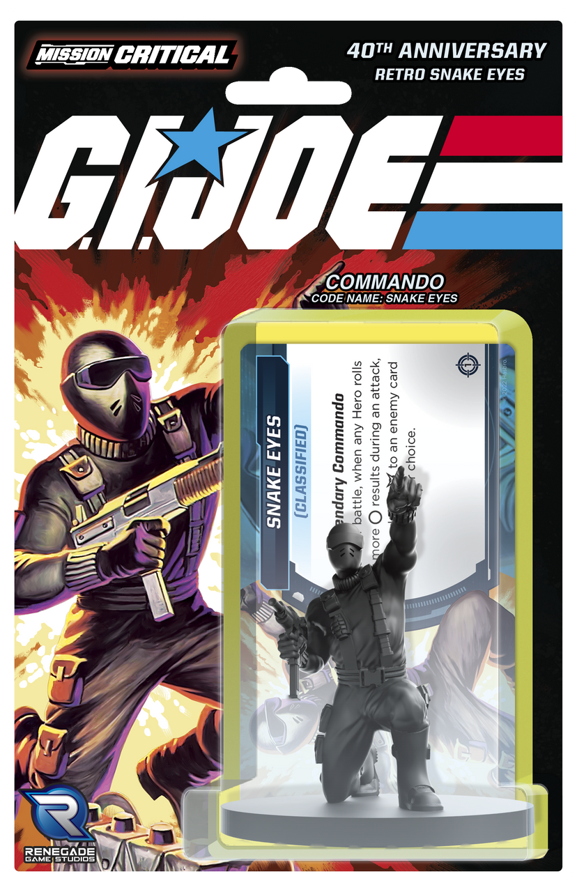 GI Joe Mission Critical Retro Snake Eyes