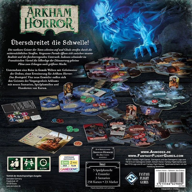 Arkham Horror Geheimnisse des Ordens