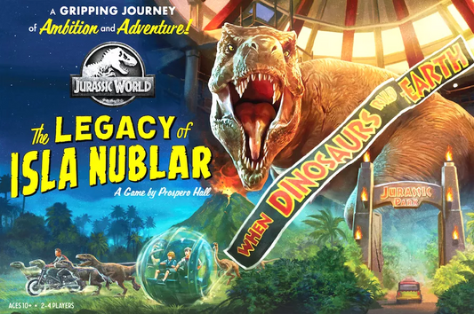 Jurassic World The Legacy of Nublar Kickstarter Edition