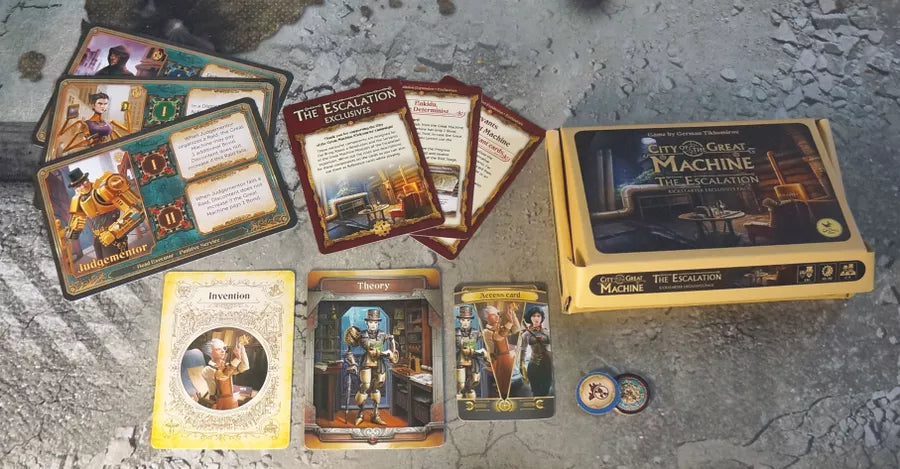 City of the Great Machine The Escalation Kickstarter Exclusives Pack