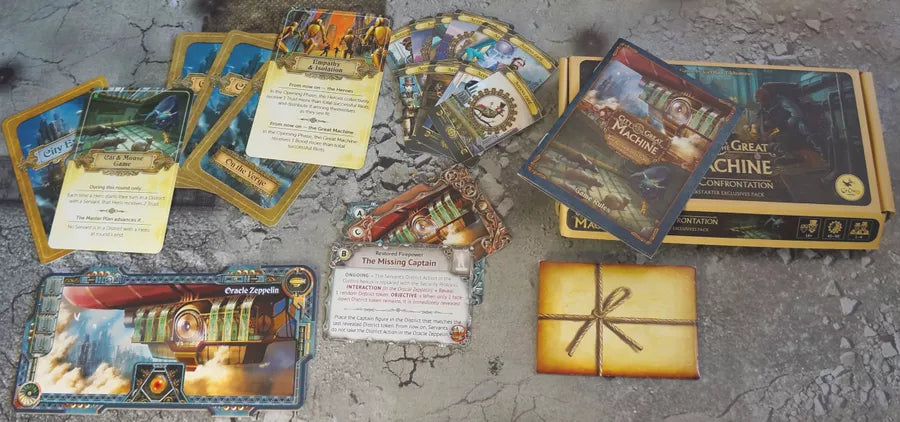 City of the Great Machine The Confrontation Kickstarter Exclusives Pack